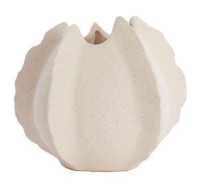 Light & Living Vaas 'Kelapa' Keramiek, 23cm, kleur Crème
