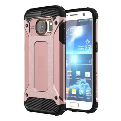 Voor Samsung Galaxy S7 / G930 hard Armor TPU + PC combinatie hoesje (Rose Goud)