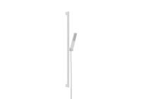 Hansgrohe Pulsify E doucheset 100 1jet EcoSmart+ met glijstang 90 cm, mat wit