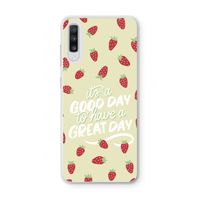 Don't forget to have a great day: Samsung Galaxy A70 Transparant Hoesje Don't forget to have a great day: Samsung Galaxy A70 Transparant Hoesje