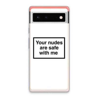 Safe with me: Google Pixel 6 Transparant Hoesje