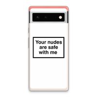 Safe with me: Google Pixel 6 Transparant Hoesje