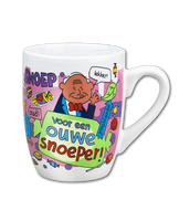 Cartoonmok ouwe snoeper