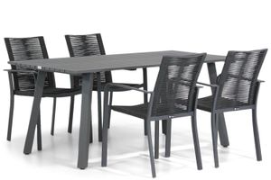 Santika Annisa/Villagio 170 cm dining tuinset 5-delig