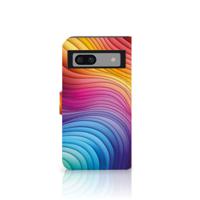 Book Case voor Google Pixel 8A Regenboog - thumbnail