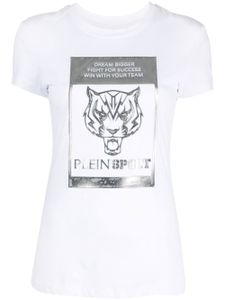 Plein Sport t-shirt Sexy Pure à logo - Blanc