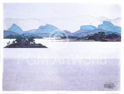 Kunstdruk Ralf Westphal - Sri Lanka 90x70cm