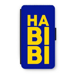 Habibi Blue: iPhone X Flip Hoesje