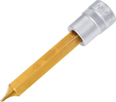 HAZET Dopsleutelbit 8803-1.6X10 · 3/8 inch (10 mm) vierkant hol · Sleufprofiel · SW 1,6 x 10 mm