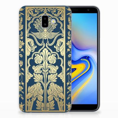 Samsung Galaxy J6 Plus (2018) | TPU Case | Beige Flowers