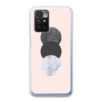 Marmeren cirkels: Xiaomi Redmi 10 Transparant Hoesje
