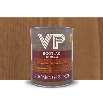 VP Platina Bootlak - Hoogglans - 1 liter - Donker Eiken