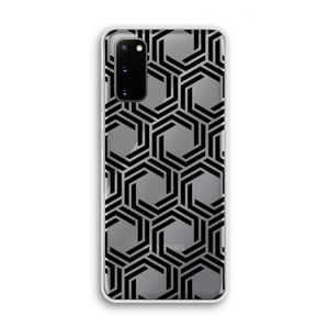 Geometrisch patroon: Samsung Galaxy S20 Transparant Hoesje