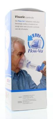 Aerochamber plus flower VU+ volwassen masker