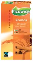Pickwick thee, rooibos, fairtrade, pak van 25 zakjes