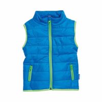 Playshoes gewatteerde bodywarmer blauw groen Maat - thumbnail