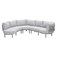 Matera L/D set 3-delig taupe/rope sand/vally sand