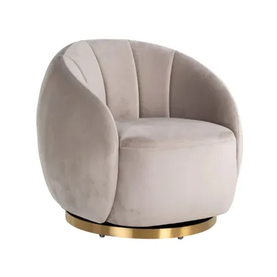 Draaifauteuil Jago Khaki Velvet