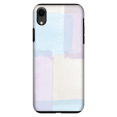 Square pastel: iPhone XR Tough Case