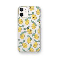 Citroenen: iPhone 12 mini Transparant Hoesje