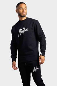 Malelions Duo Essentials Sweater Heren Zwart - Maat XS - Kleur: Zwart | Soccerfanshop