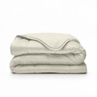 Lazy Velvet Dekbed - creme. Dekbed en overtrek in 1, 240x200 dekbed zonder overtrek. 2-in-1 dekbed, creme