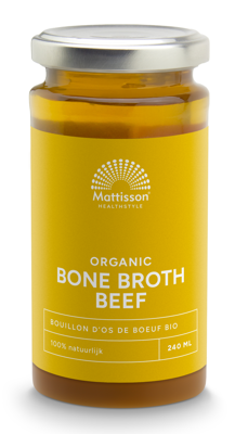 Mattisson HealthStyle Biologische Botten Bouillon - Rund