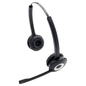 Jabra PRO 920 Duo On Ear headset Telefoon DECT Duo Zwart Noise Cancelling