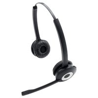 Jabra PRO 920 Duo On Ear headset Telefoon DECT Duo Zwart Noise Cancelling - thumbnail