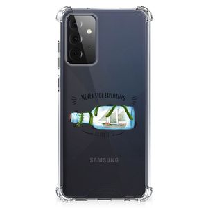 Samsung Galaxy A72 4G/5G Stevig Bumper Hoesje Boho Bottle