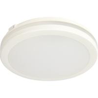 LED Plafondlamp - Kozolux Scarly - 30W 2700lm - Helder/Koud Wit 6400K - IP65 - Rond - Wit