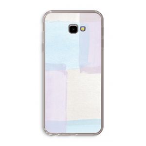 Square pastel: Samsung Galaxy J4 Plus Transparant Hoesje