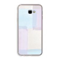 Square pastel: Samsung Galaxy J4 Plus Transparant Hoesje