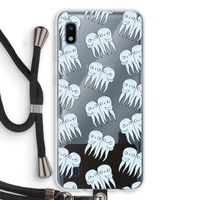 Octopussen: Samsung Galaxy A10 Transparant Hoesje met koord