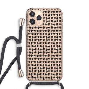 Crazy shapes: iPhone 11 Pro Transparant Hoesje met koord