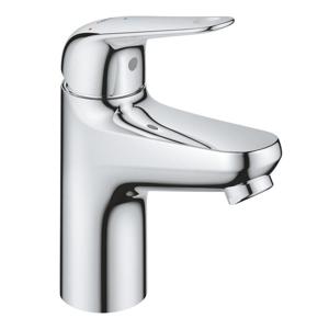 GROHE Swift QuickFix Wastafelkraan - s-size - met push open waste - chroom 24323001