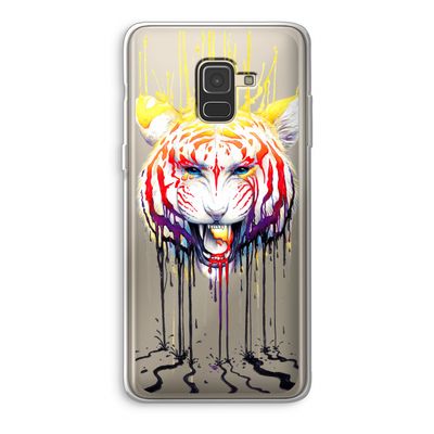 Fading: Samsung Galaxy A8 (2018) Transparant Hoesje