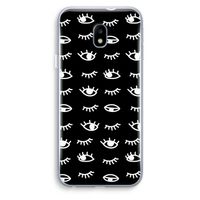 Eye pattern #3: Samsung Galaxy J3 (2017) Transparant Hoesje