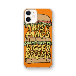 Big Macs Bigger Dreams: iPhone 12 Transparant Hoesje