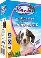 Renske puppyvoer vers kip & lam 395g
