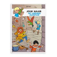 Persoonlijk stripboek - Jommeke &apos;Het vreemde avontuur&apos; (Hardcover)