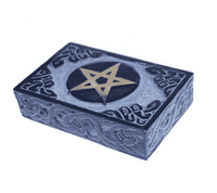 Tarotdoos Pentagram Zeepsteen