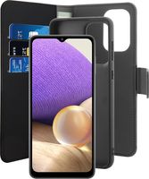 Puro 2-in-1 Samsung Galaxy A33 5G Magnetisch Portemonnee Hoesje - Zwart - thumbnail