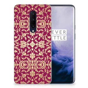 Siliconen Hoesje OnePlus 7 Pro Barok Pink