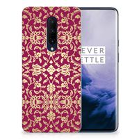 Siliconen Hoesje OnePlus 7 Pro Barok Pink - thumbnail