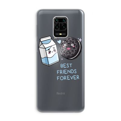 Best Friend Forever: Xiaomi Redmi Note 9 Pro Transparant Hoesje