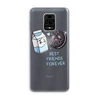 Best Friend Forever: Xiaomi Redmi Note 9 Pro Transparant Hoesje