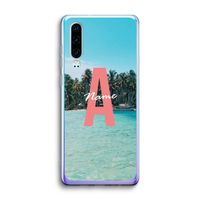 Pacific Dream: Huawei P30 Transparant Hoesje