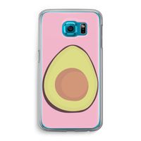 Avocado: Samsung Galaxy S6 Transparant Hoesje