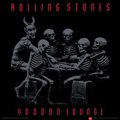 Kunstdruk The Rolling Stones Voodoo Lounge 30x30cm